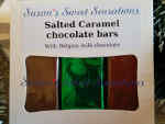 Milk chocolate salted caramel bars